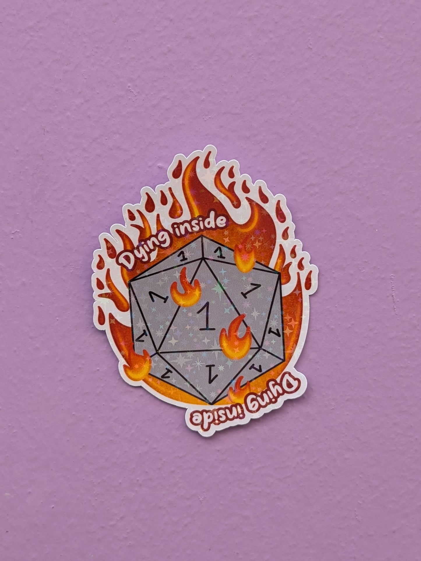 Sticker Dying inside