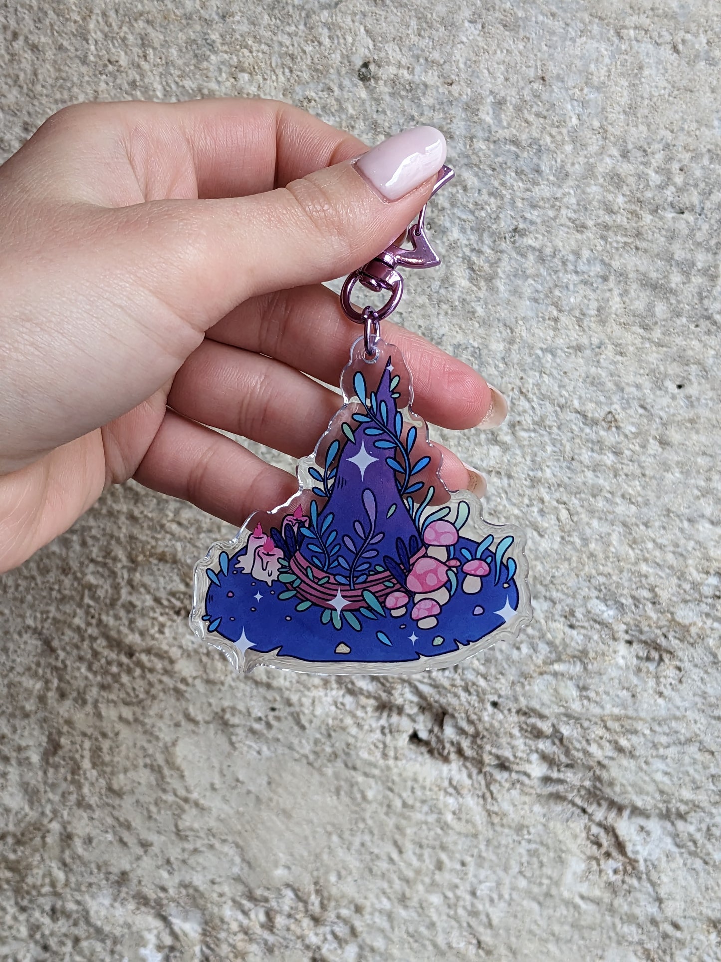 Porte-clés Sorcières (Violet)