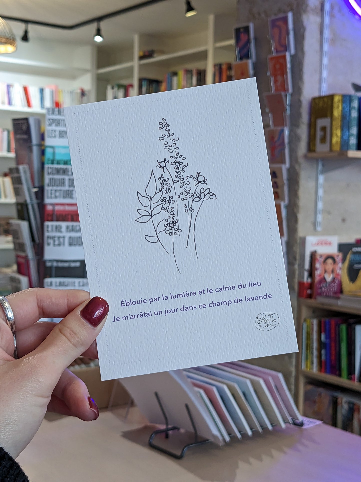 Carte Éblouie par la lumière