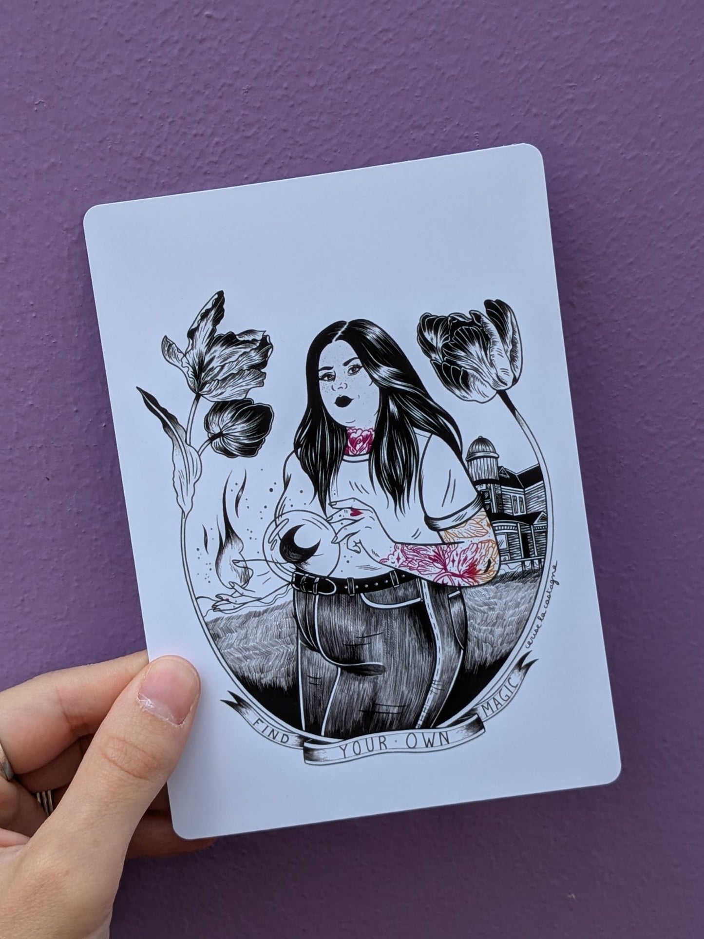 Cerise la Castagne · Carte 10x15