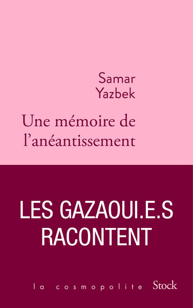 Une mémoire de l'anéantissement