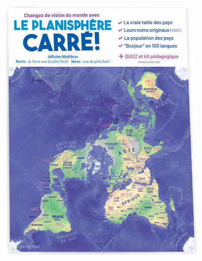 Planisphère Carré