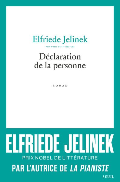 Déclaration de la personne