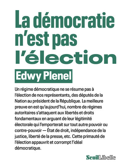 La démocratie n'est pas l'élection