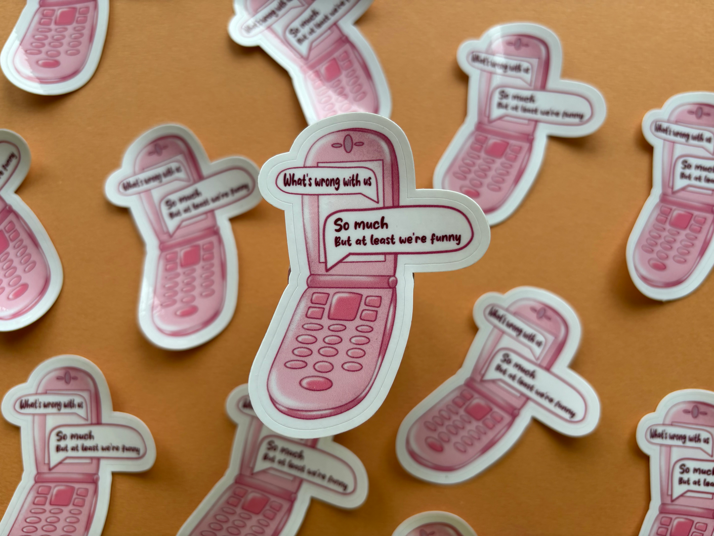 Lux Little Papers · Sticker Random Thoughts