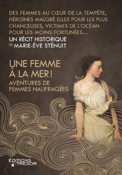 Une femme à la mer !