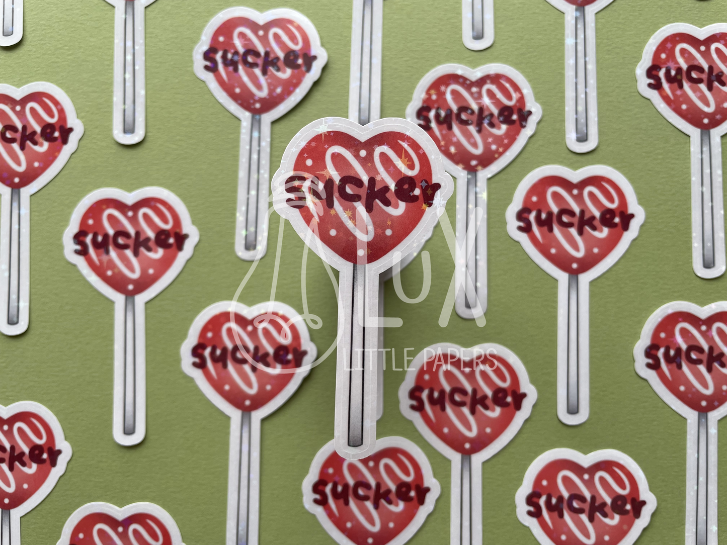 Lux Little Papers · Sticker Random Thoughts