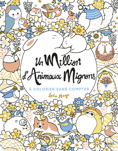 Un million d'animaux mignons à colorier sans compter