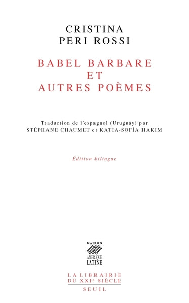 Babel barbare et autres poèmes