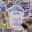 Lux Little Papers · Sticker Random Thoughts