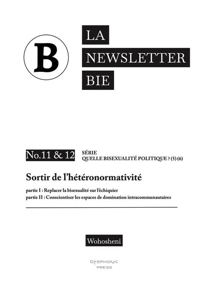 La newsletter bie No.11&12