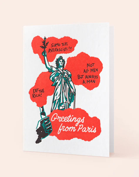 Letterpress · Carte double 11x15