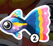 Cece illu · Stickers Guppy Pride