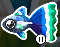 Cece illu · Stickers Guppy Pride