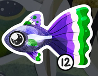 Cece illu · Stickers Guppy Pride