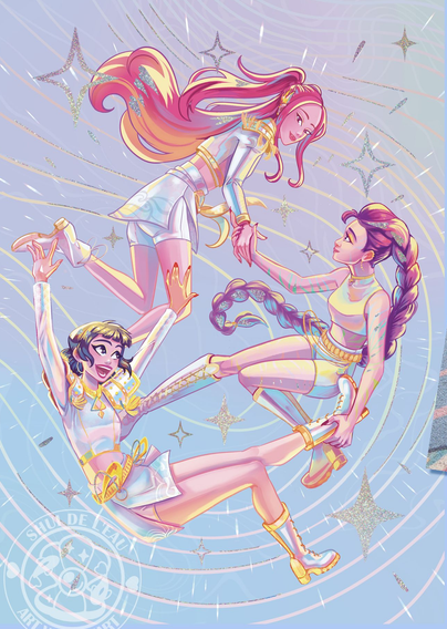 Shui de l'eau · Print A5 (Glitter)