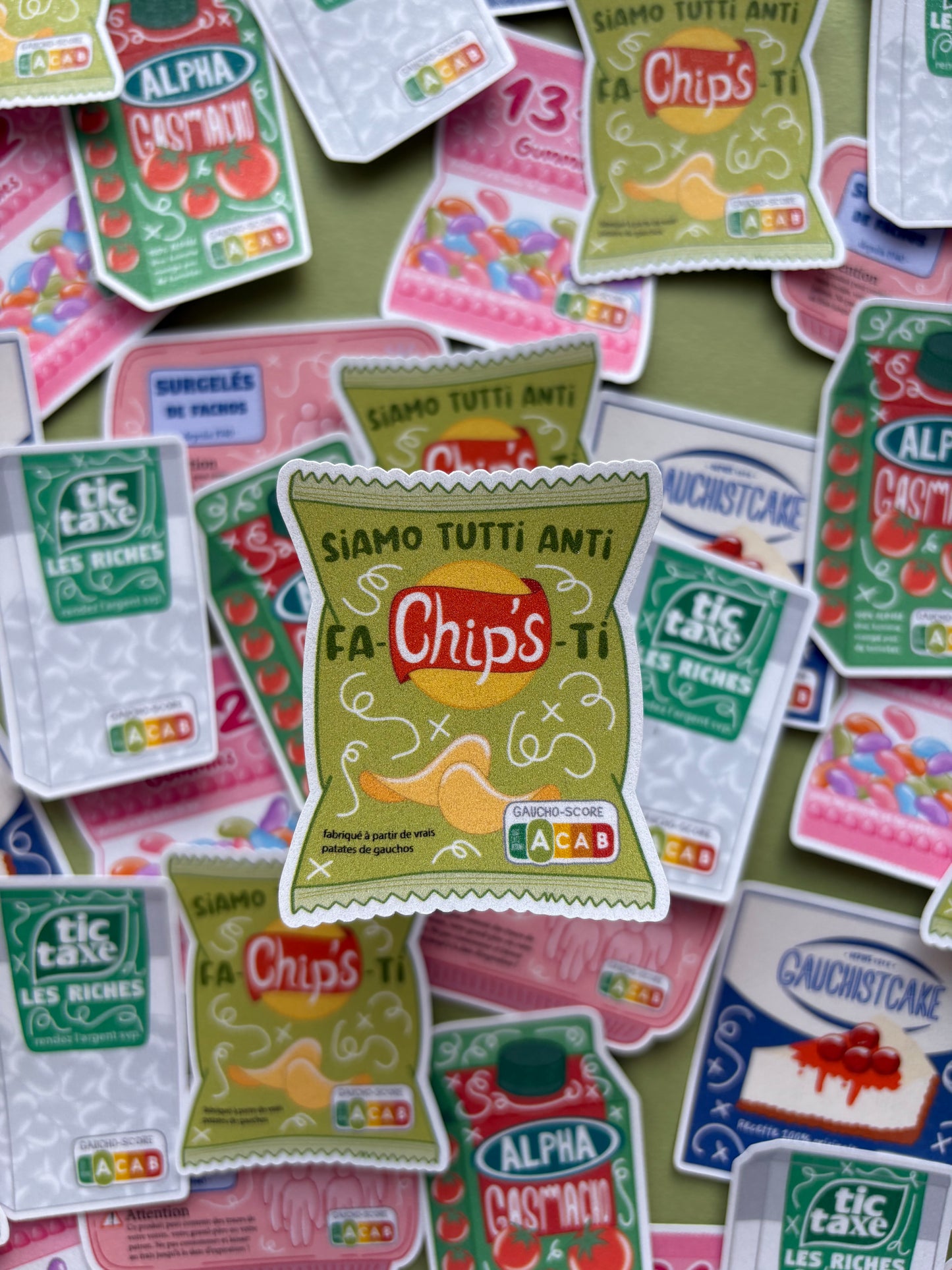Lux Little Papers · Sticker Supermarket