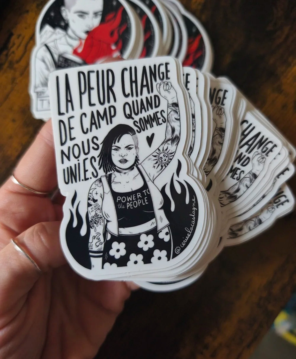 Cerise la Castagne · Stickers