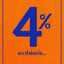 4% - en théorie…