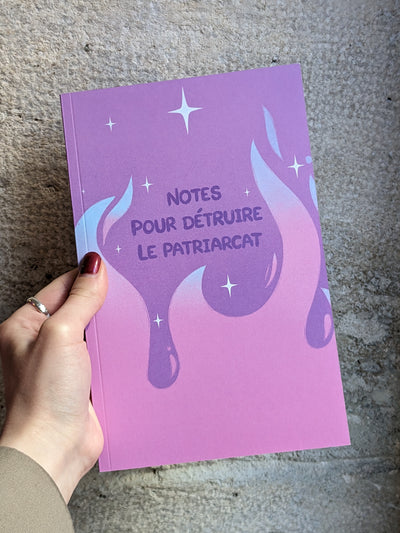Carnet A5 "Notes pour détruire le patriarcat"