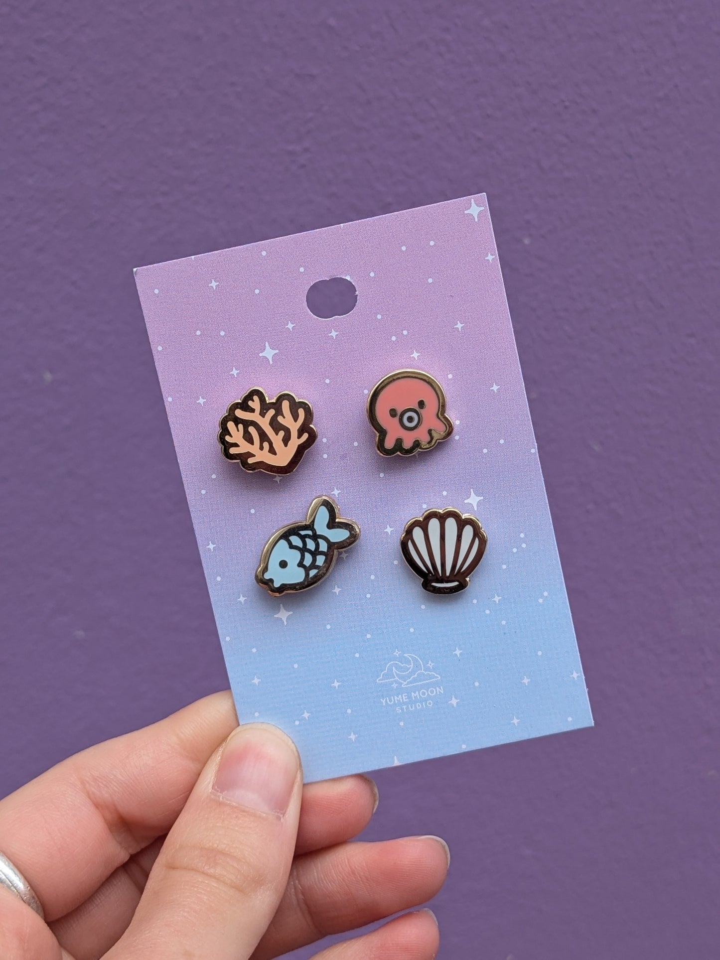 Yume Moon · Set de mini pin's