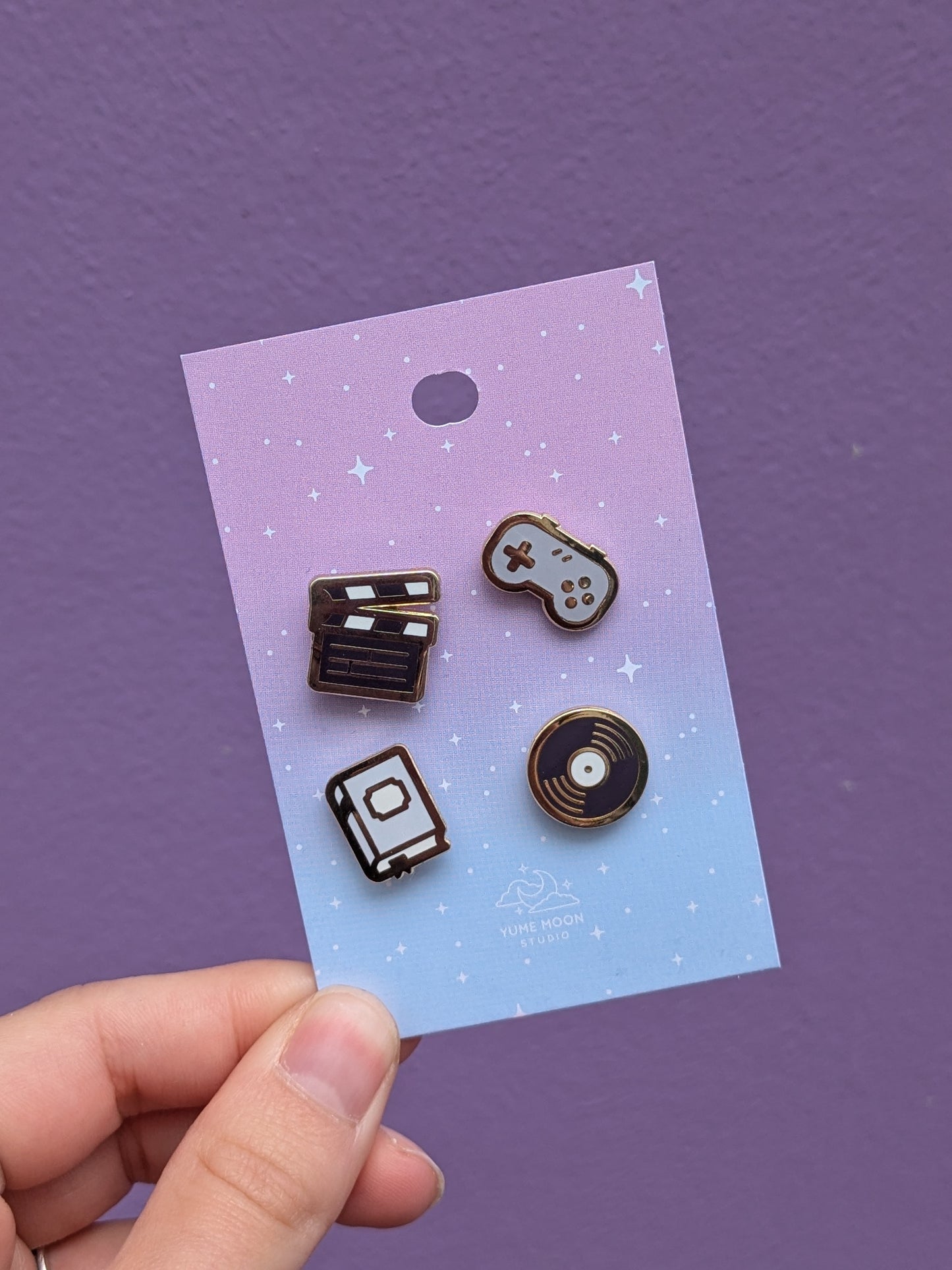 Yume Moon · Set de mini pin's