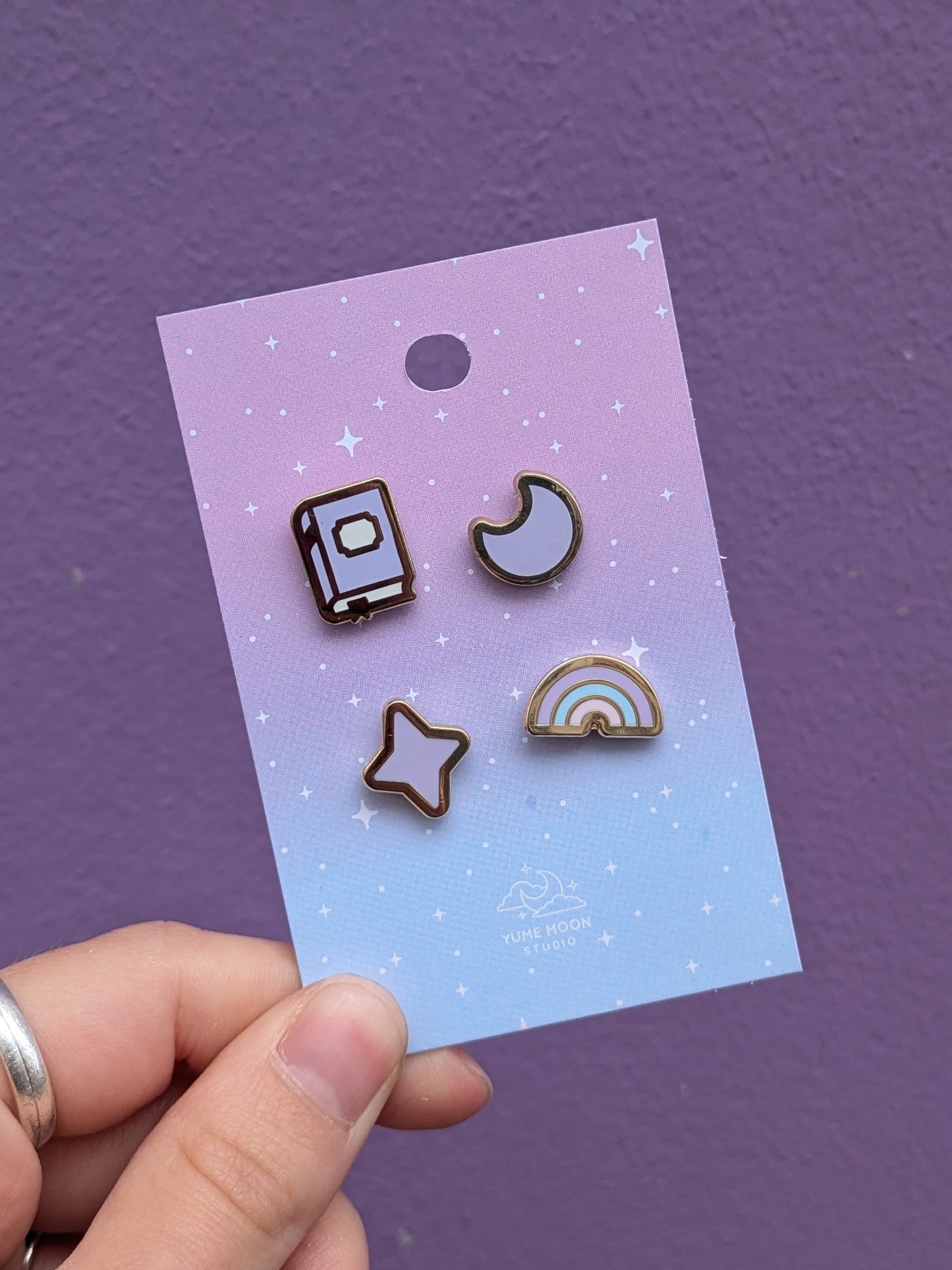 Yume Moon · Set de mini pin's