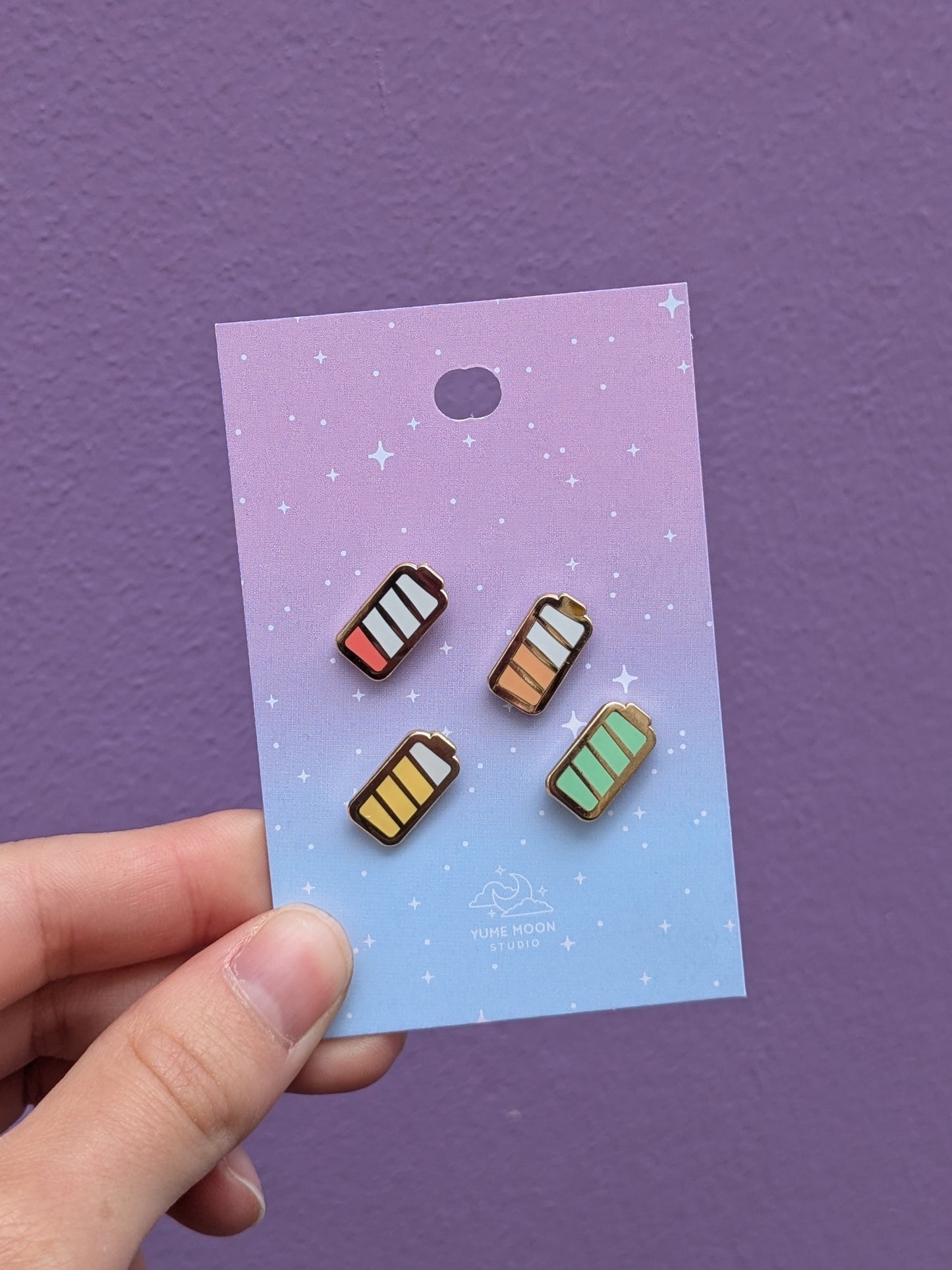 Yume Moon · Set de mini pin's