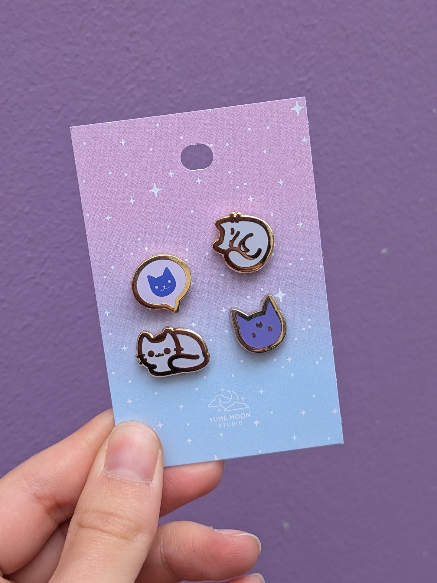 Yume Moon · Set de mini pin's