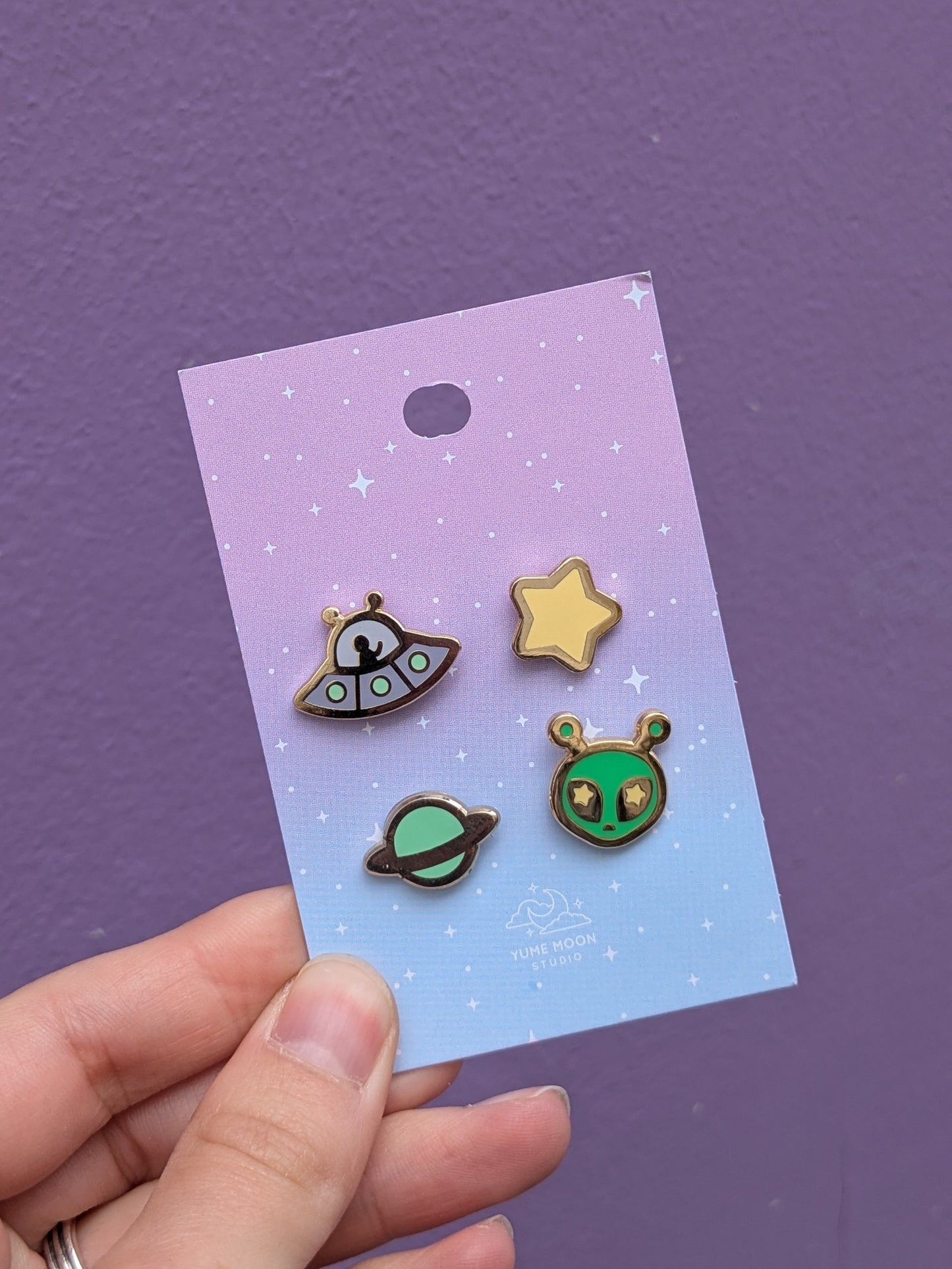 Yume Moon · Set de mini pin's