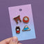 Yume Moon · Set de mini pin's