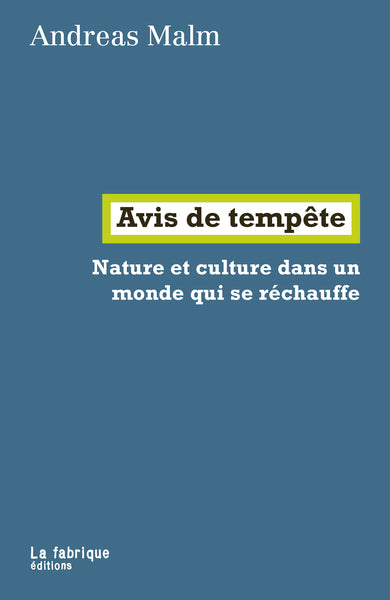 AVIS DE TEMPETE