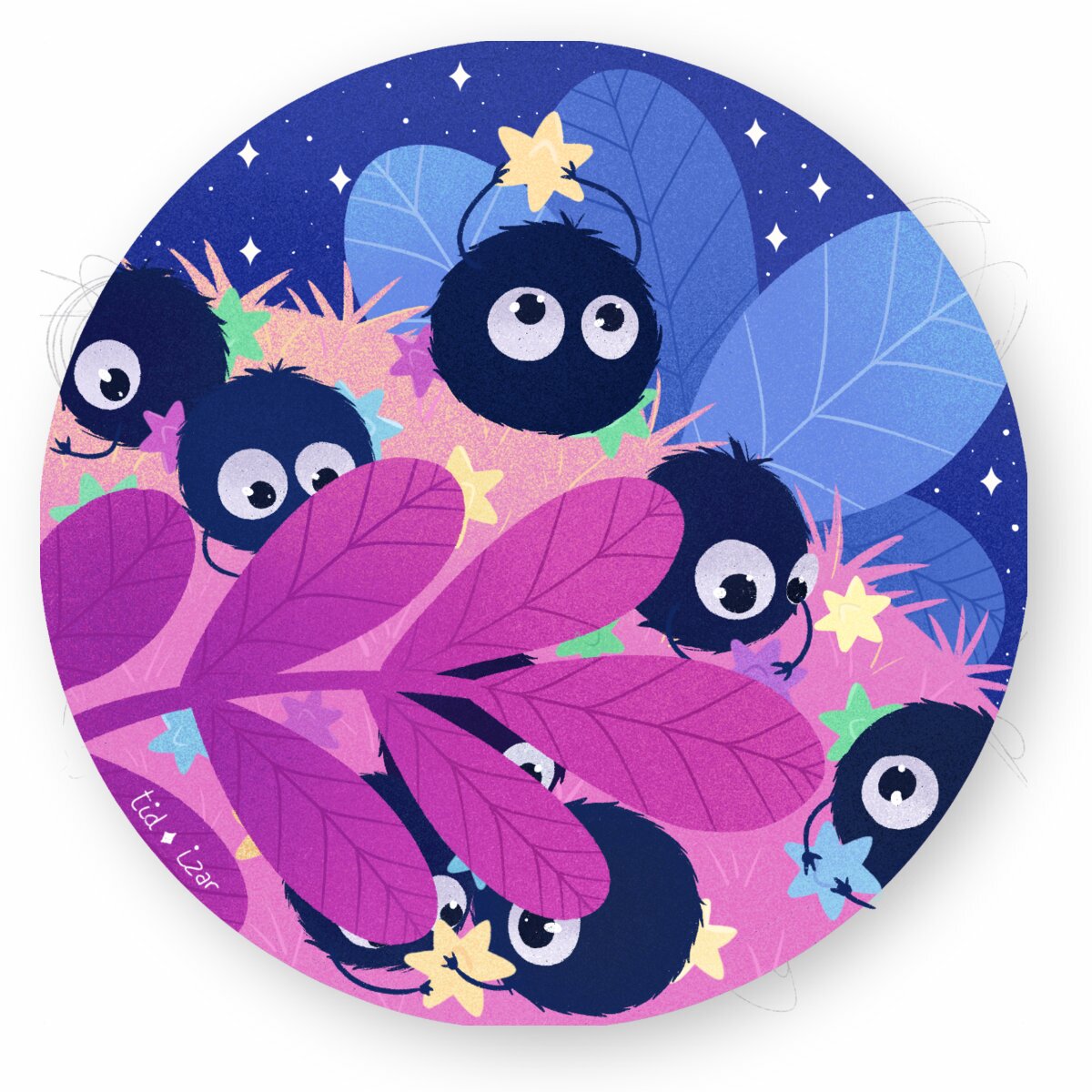 Tid Izar · Stickers Ghibli