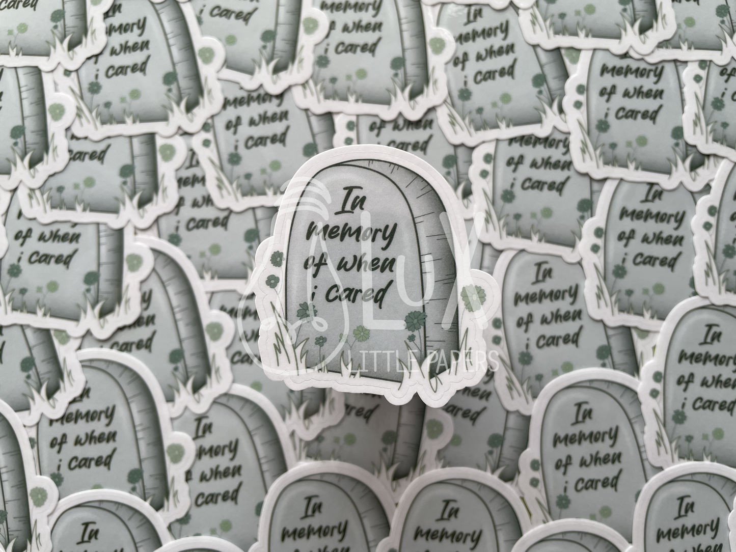 Lux Little Papers · Sticker Random Thoughts