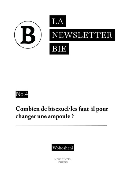 La newsletter bie No.4