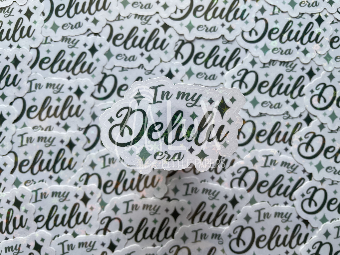Lux Little Papers · Sticker Random Thoughts