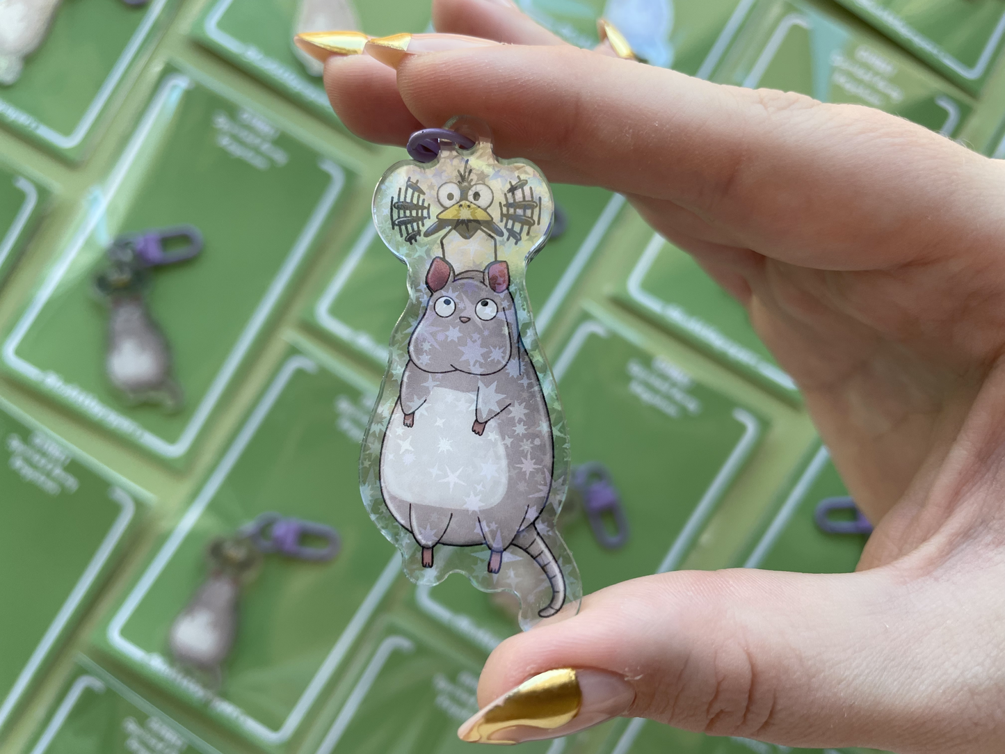Lux Little Papers · Porte-clés Ghibli