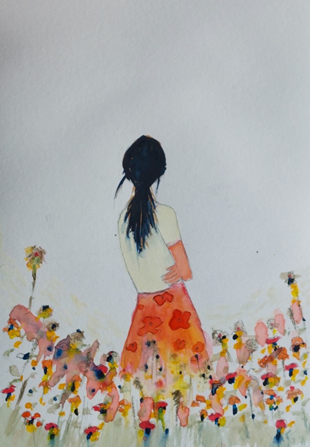 Carte - Mélancolie du printemps