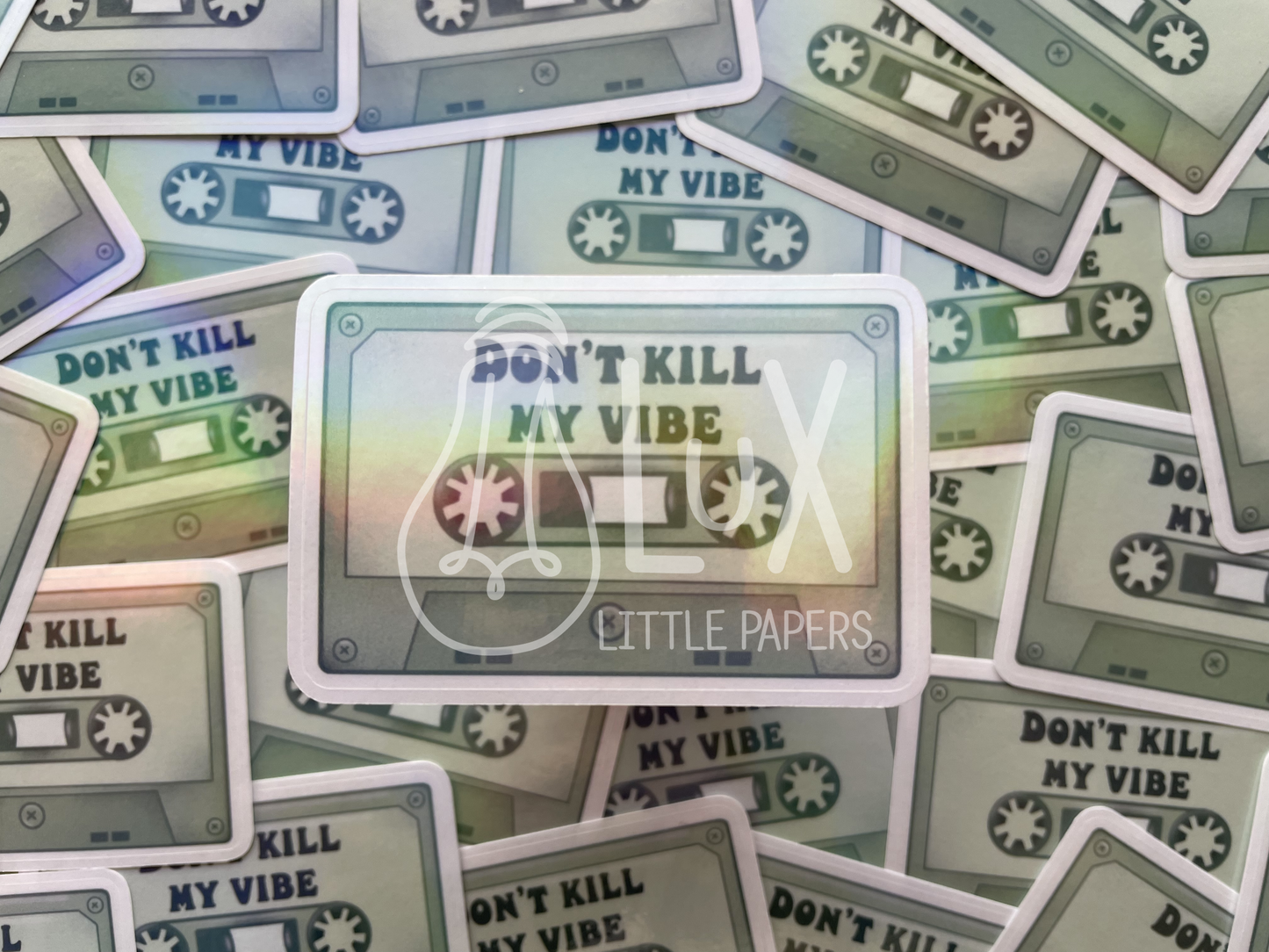 Lux Little Papers · Sticker Random Thoughts