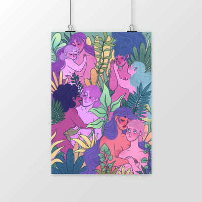 Print A4 - Amour multiple