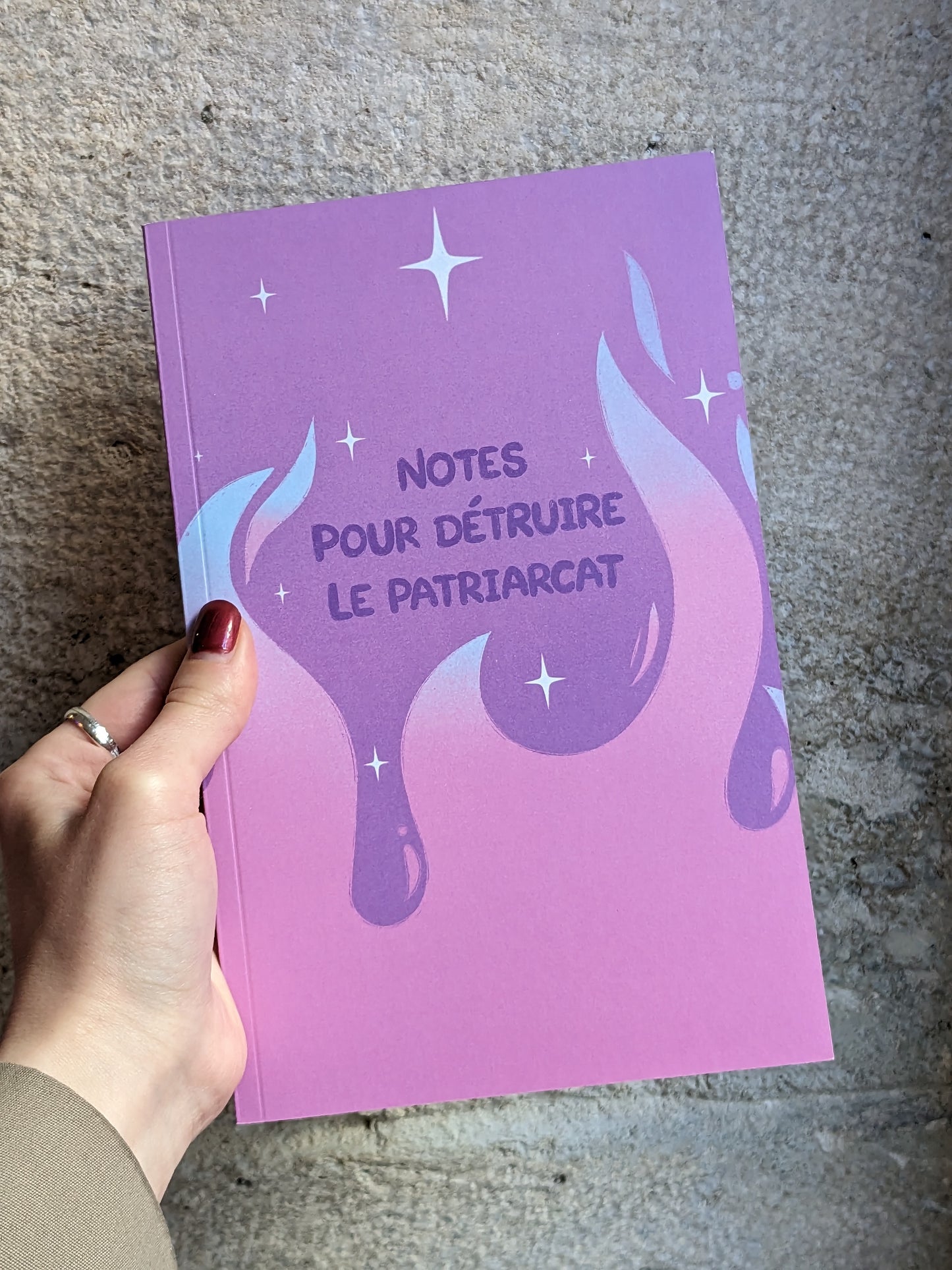 Tid Izar · Carnet A5 "Notes pour détruire le patriarcat"