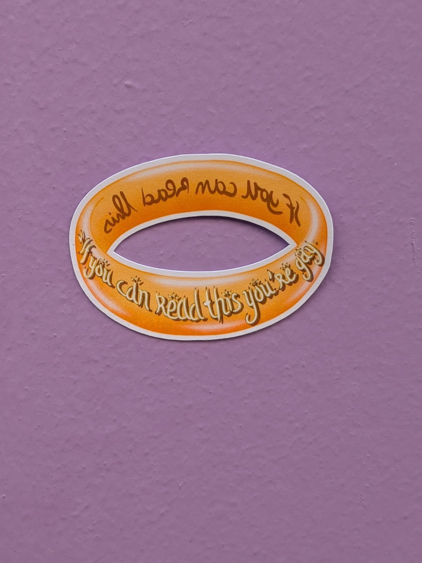 Sticker If you can read this