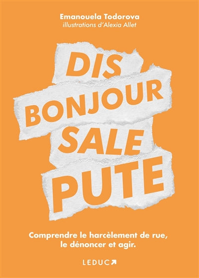 Dis bonjour, sale pute : comprendre le harcèlement de rue, le dénoncer et agir