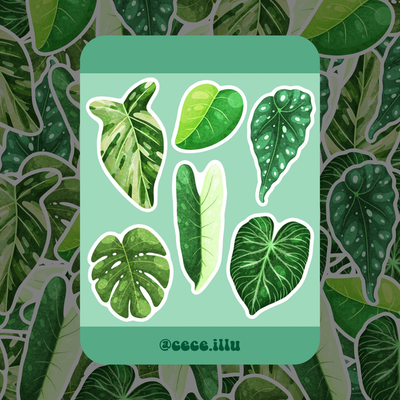 Cece illu · Planche de stickers