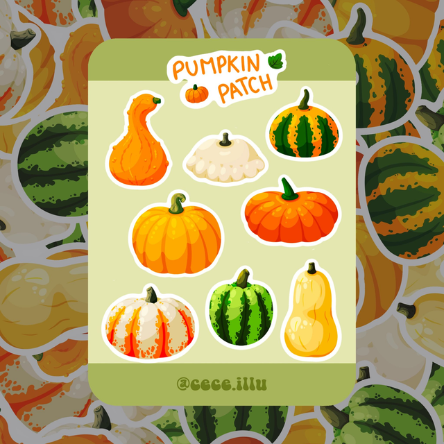 Cece illu · Planche de stickers