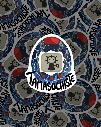 Cece illu · Badge Tamagotchi