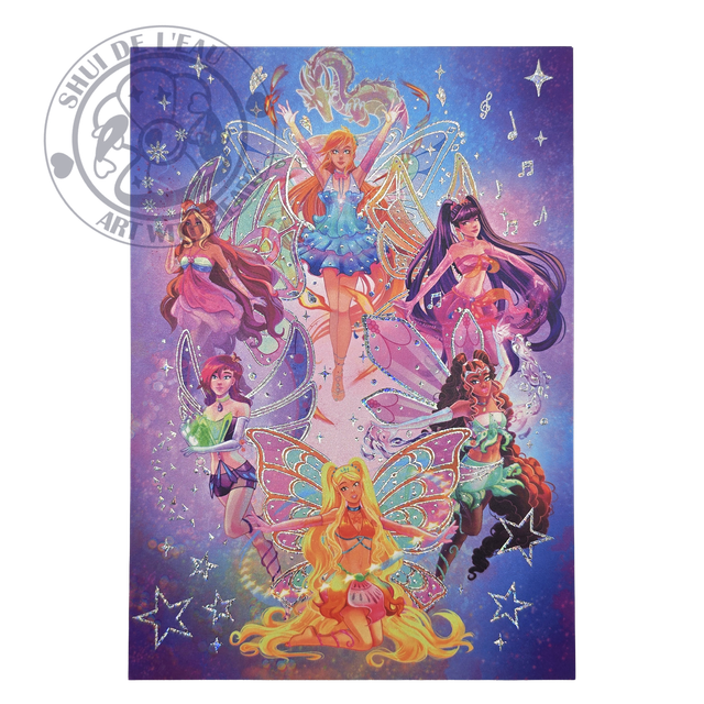 Shui de l'eau · Print A5 (Glitter)