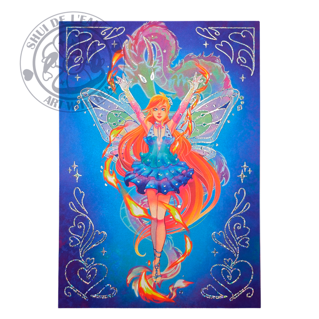 Shui de l'eau · Print A5 (Glitter)