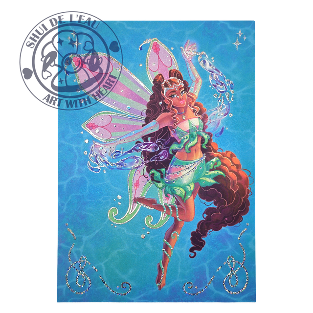 Shui de l'eau · Print A5 (Glitter)