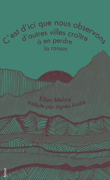 C'est d'ici que nous observons d'autres villes croître à en perdre la raison